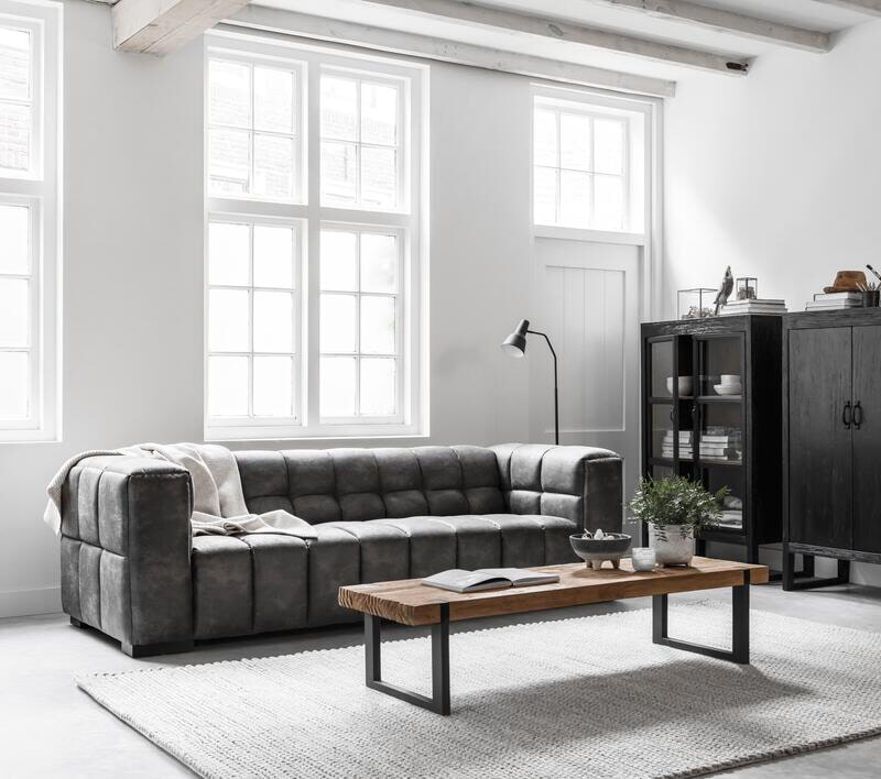 DTP Home Salontafel 'Beam' Teakhout, 150 x 50cm, kleur Naturel