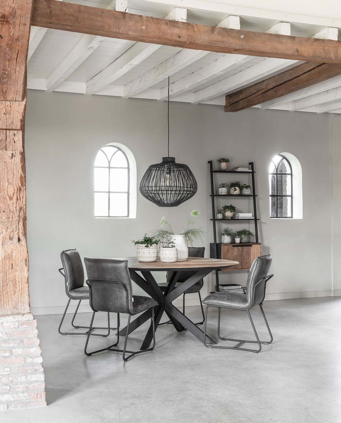 DTP Home Ronde Eettafel 'Shape' Teakhout, 150cm, kleur Naturel