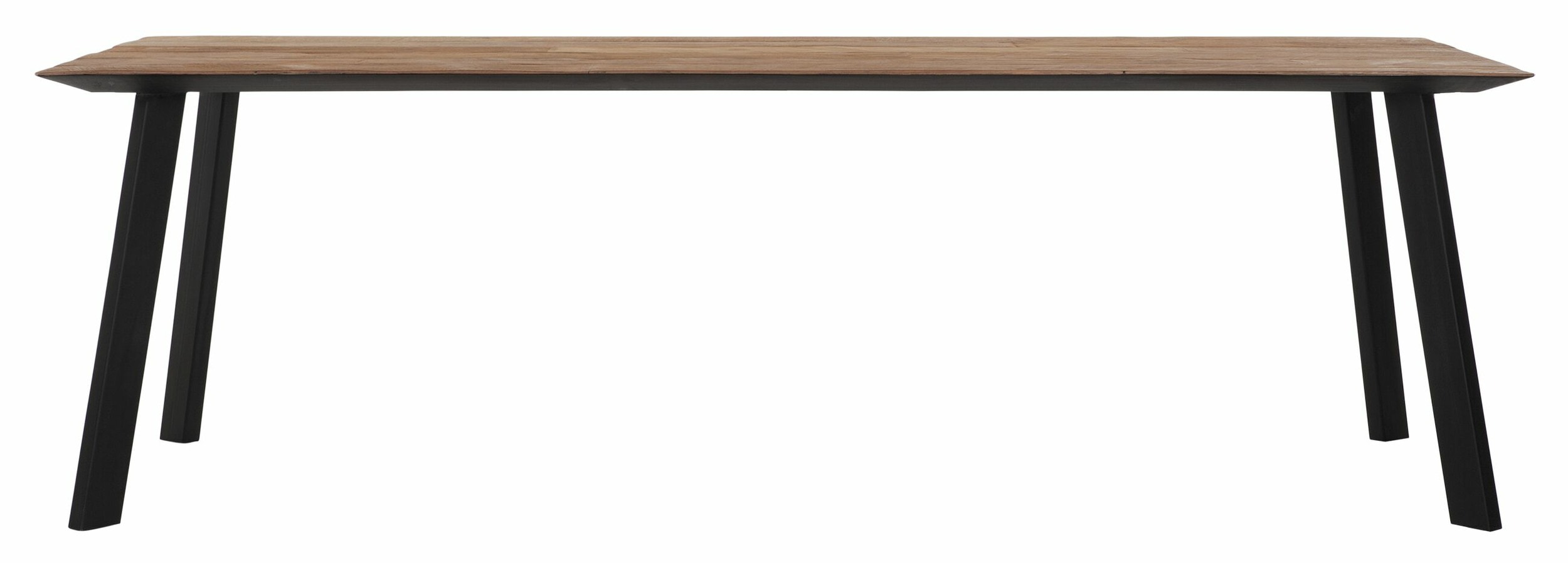 DTP Home Eettafel 'Shape' Teakhout, 250 x 100cm, kleur Naturel
