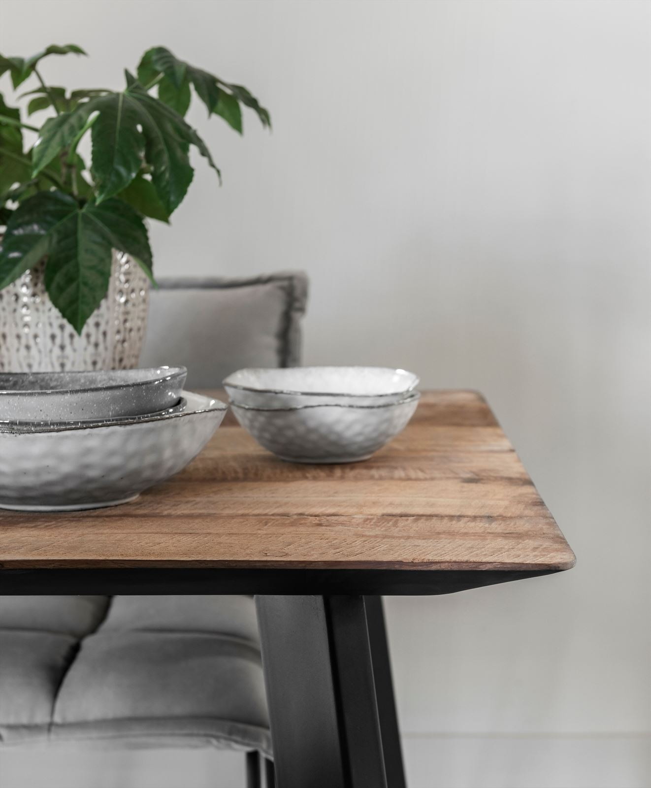 DTP Home Eettafel 'Shape' Teakhout, 250 x 100cm, kleur Naturel