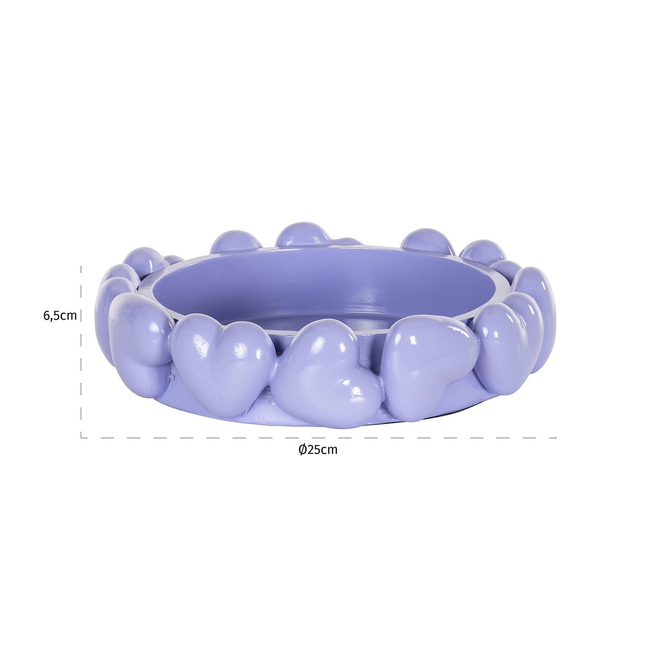 Richmond Dienblad 'Sanny' 26cm, kleur Paars