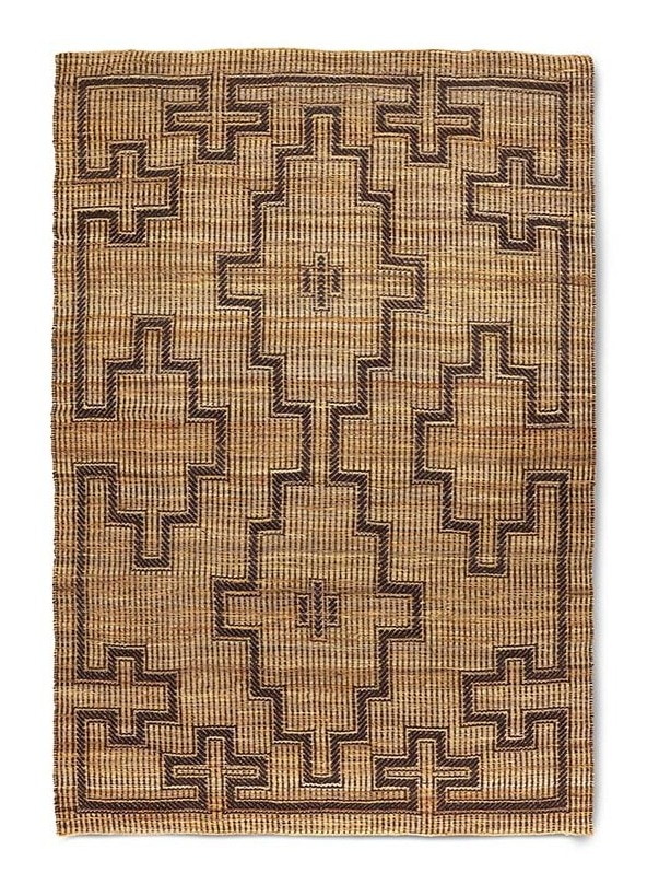 HKliving Vloerkleed Tuareg Jute, 200 x 300cm - Bruin