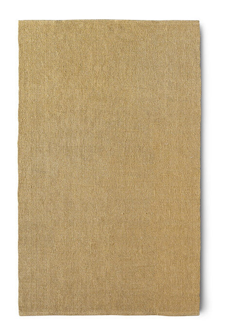 HKliving Vloerkleed Jute Rug Jute, 150 x 240cm - Mosterdgeel
