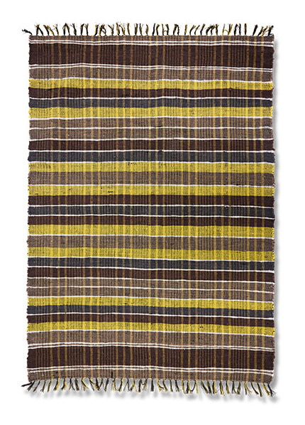 HKliving Vloerkleed Boro 120 x 180cm - Bruin,Geel,Meerkleurig