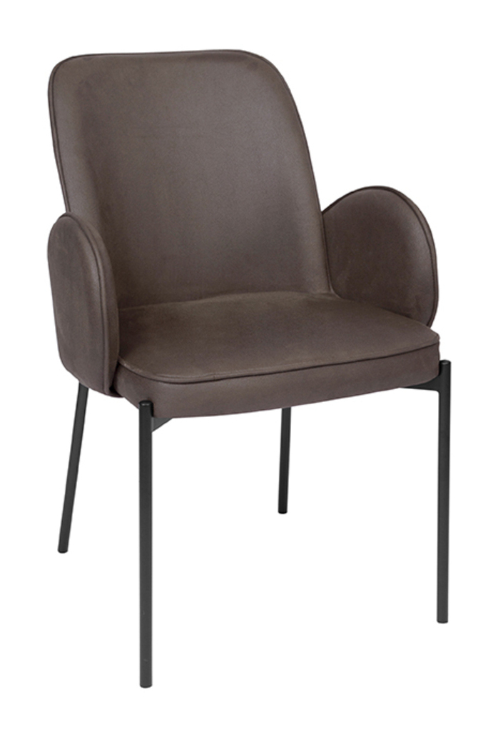 LABEL51 Eetkamerstoel 'Jari' Microfiber