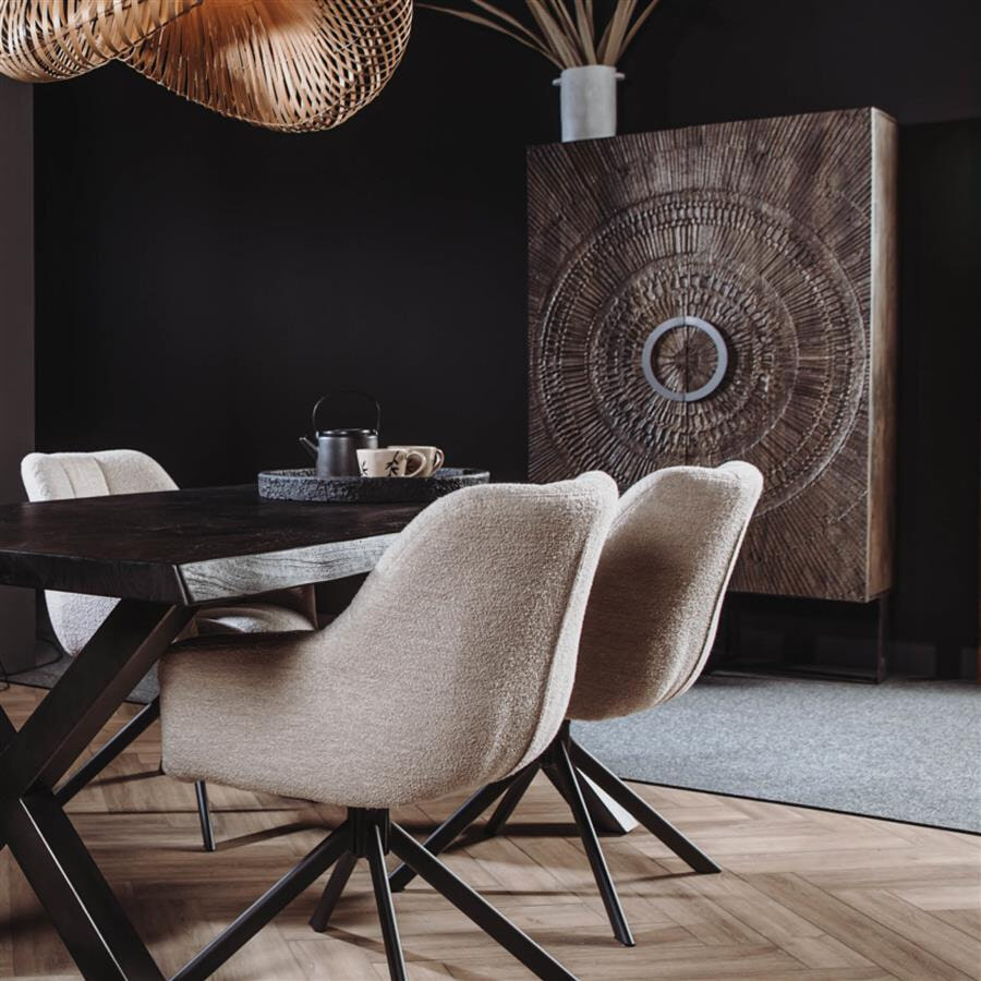 Tower Living Opbergkast 'Padua' Mangohout, 190 x 120cm