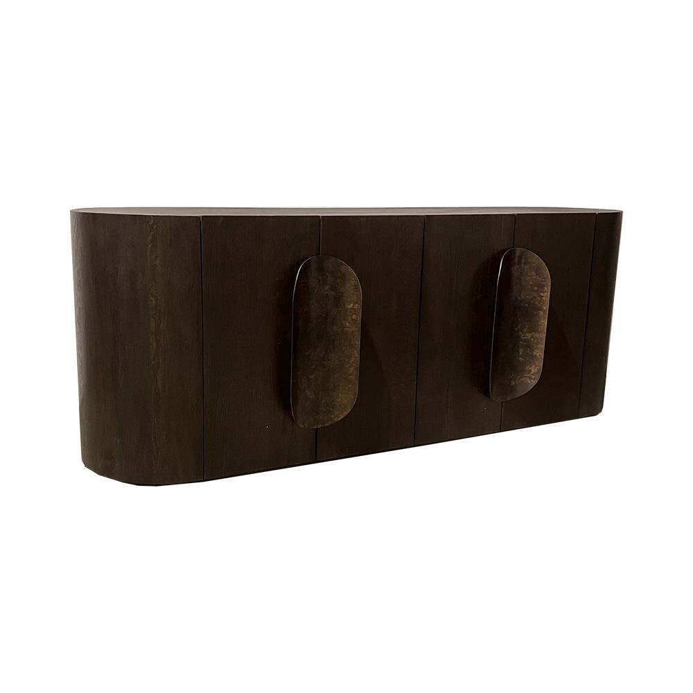 Tower Living Dressoir Allure Eiken, 180cm - Donkerbruin
