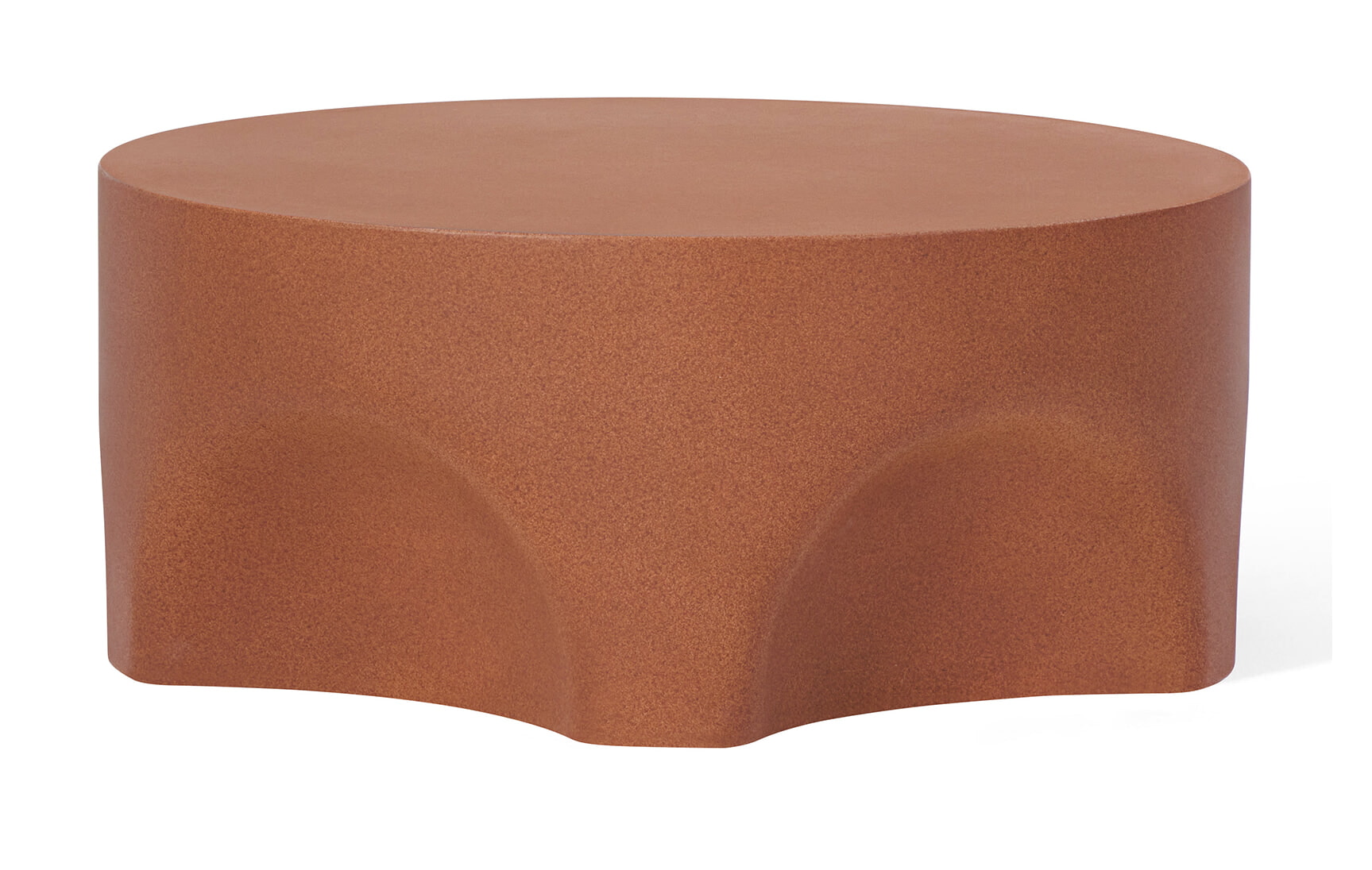 Jesper Home Ronde Salontafel 'Kamo' Terracotta, 70cm