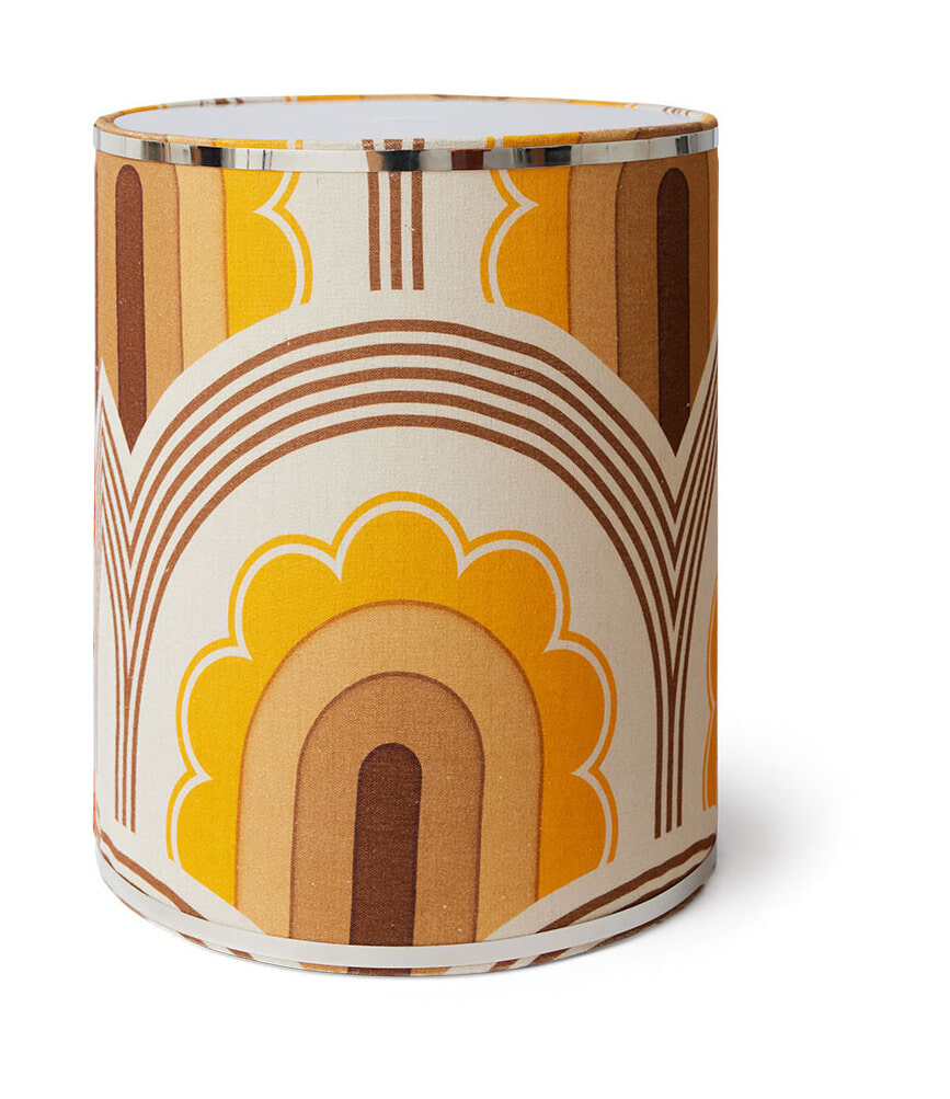 HKliving Lampenkap Motif Ø38cm - Geel