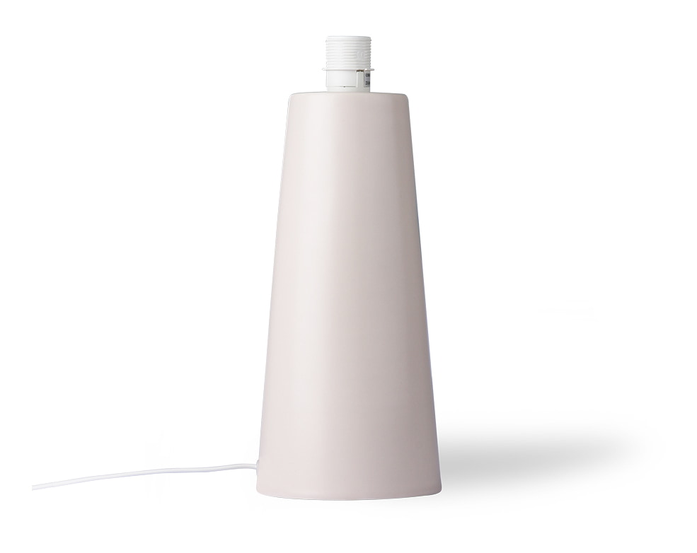 HKliving Lampvoet Cone Keramiek, 40cm - Skin (excl. kap)