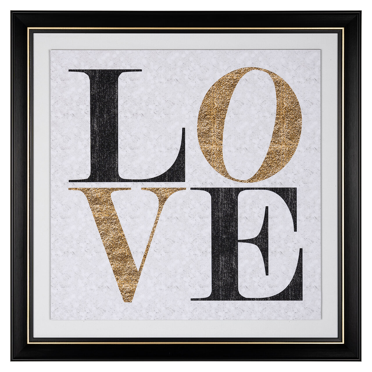 Richmond Wall Art Amour 90 x 91cm - Meerkleurig