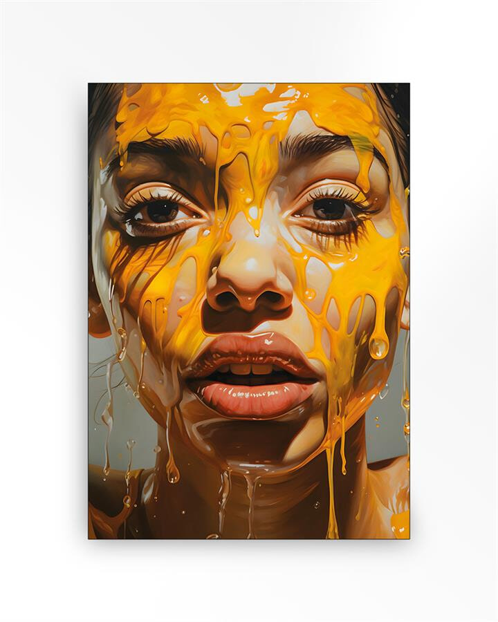 Urban Cotton Wandkleed 'Honey' Medium, 110 x 145cm