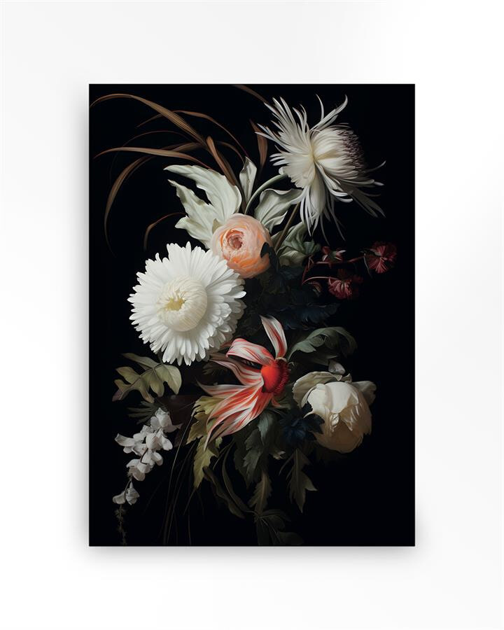 Urban Cotton Wandkleed 'Flower selection' Small, 80 x 110cm