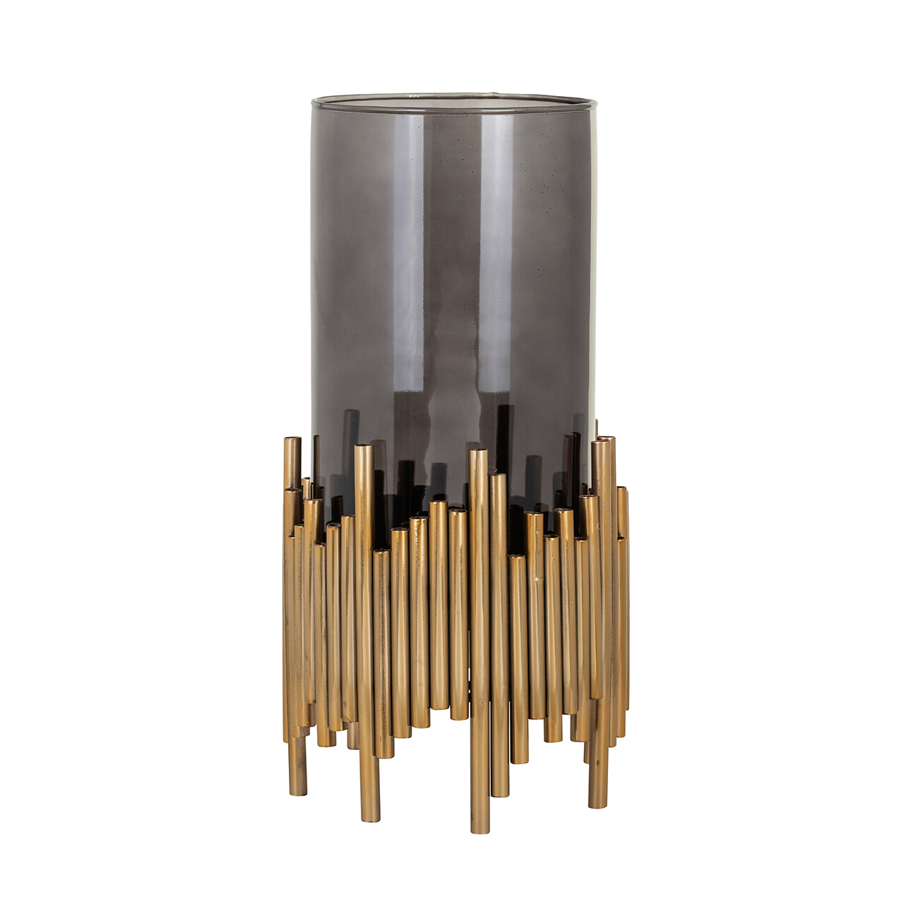 Richmond Windlicht 'Lennox' 36cm, kleur goud Richmond Windlicht 'Lennox' 36cm, kleur goud