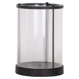 Richmond Windlicht 'Dayene' 27cm, kleur Zwart