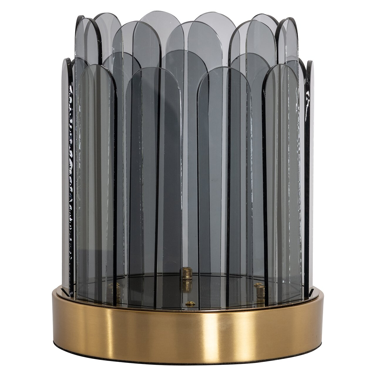 Richmond Windlicht 'Daisey' 27cm, kleur Smoke