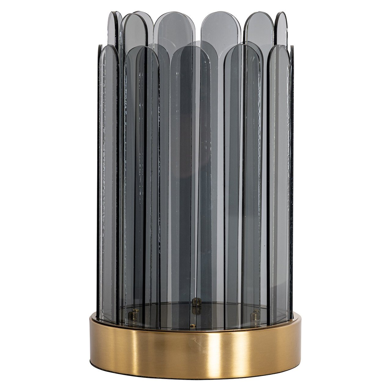 Richmond Windlicht 'Daisey' 40cm, kleur Smoke