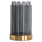 Richmond Windlicht 'Daisey' 40cm, kleur Smoke