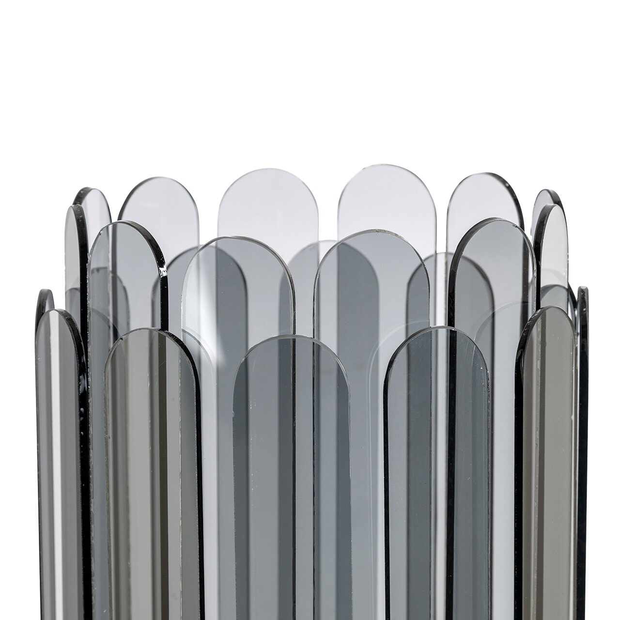 Richmond Windlicht 'Daisey' 40cm, kleur Smoke