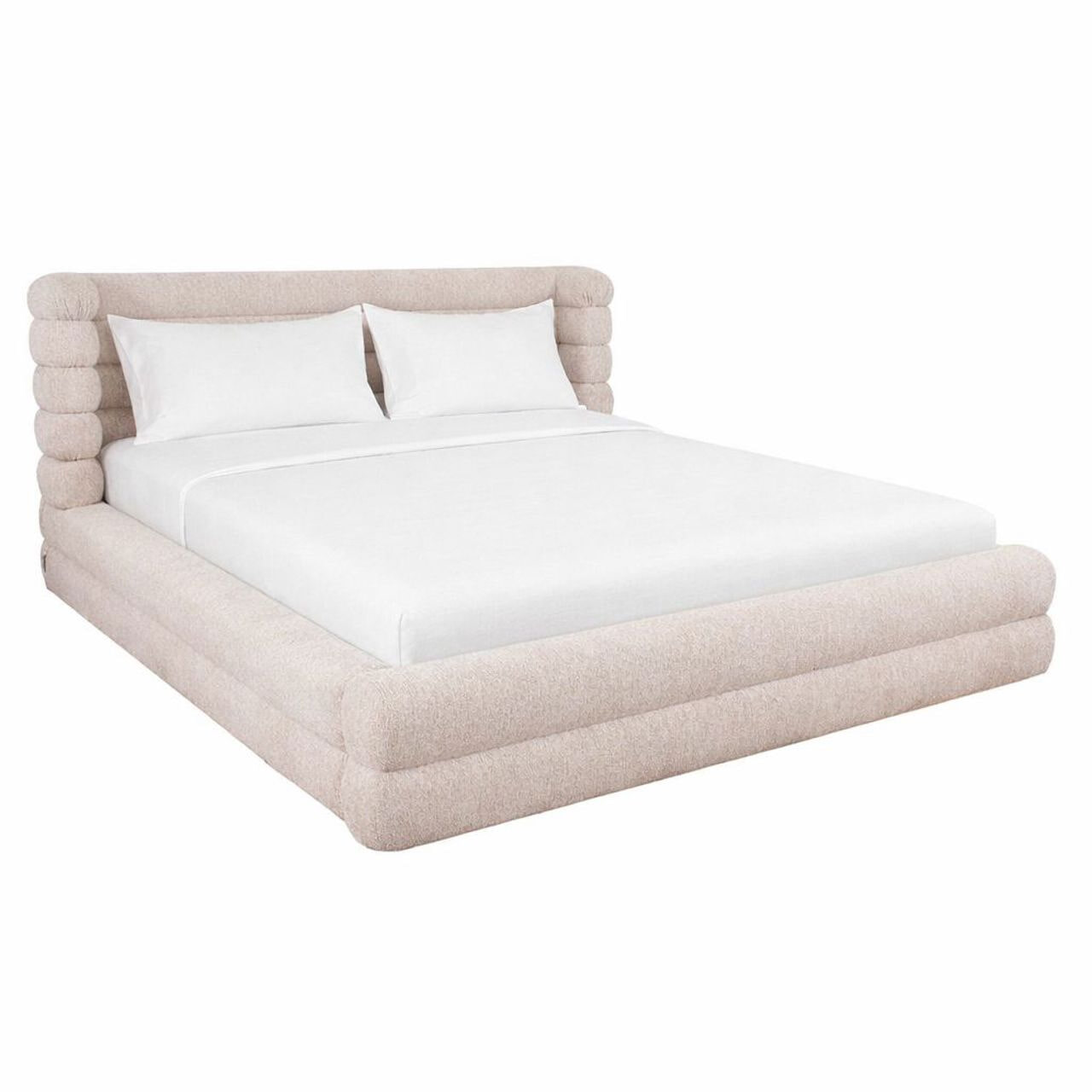 Richmond Bed 'Obidis' Met uitklapbare bedbodem, 180 x 210cm, kleur Naturel