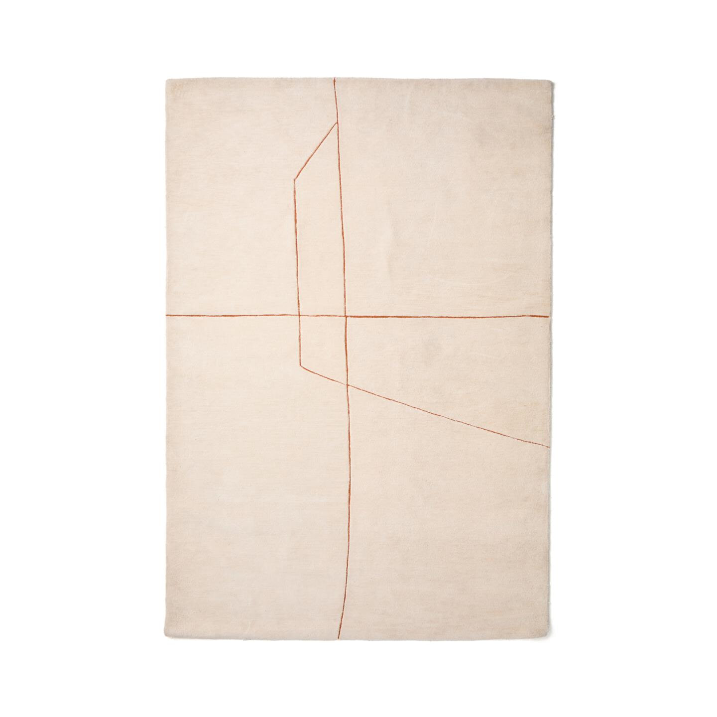 Kave Home Vloerkleed 'Delide' Met grafische details
