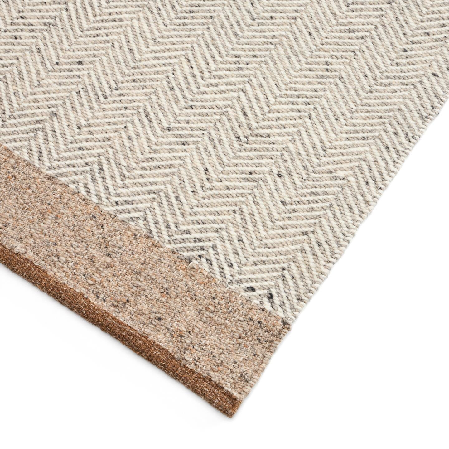 Kave Home Vloerkleed 'Nifelia' 80 x 200cm, kleur Beige