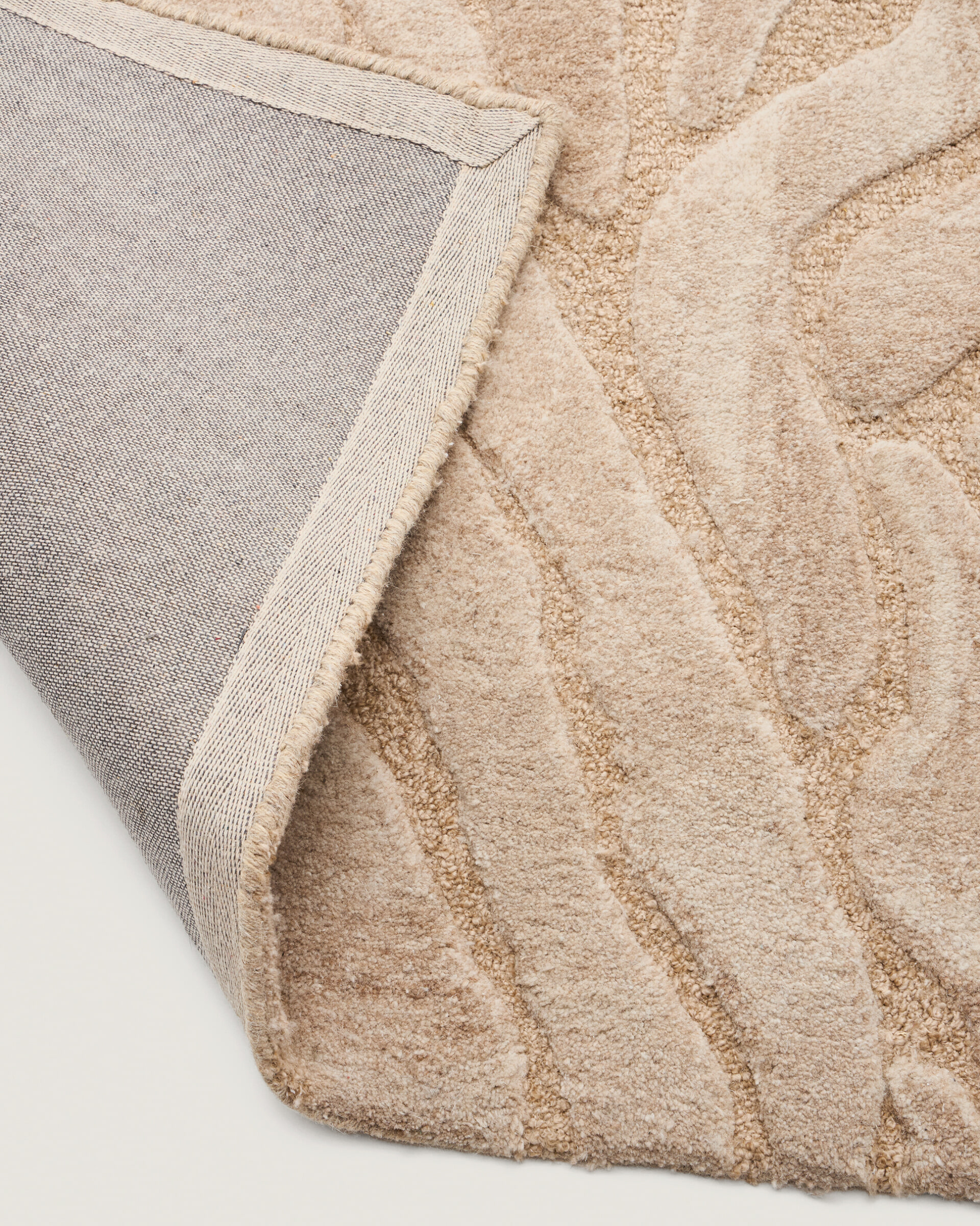 Kave Home Vloerkleed 'Tribet' Wol, 160 x 230cm