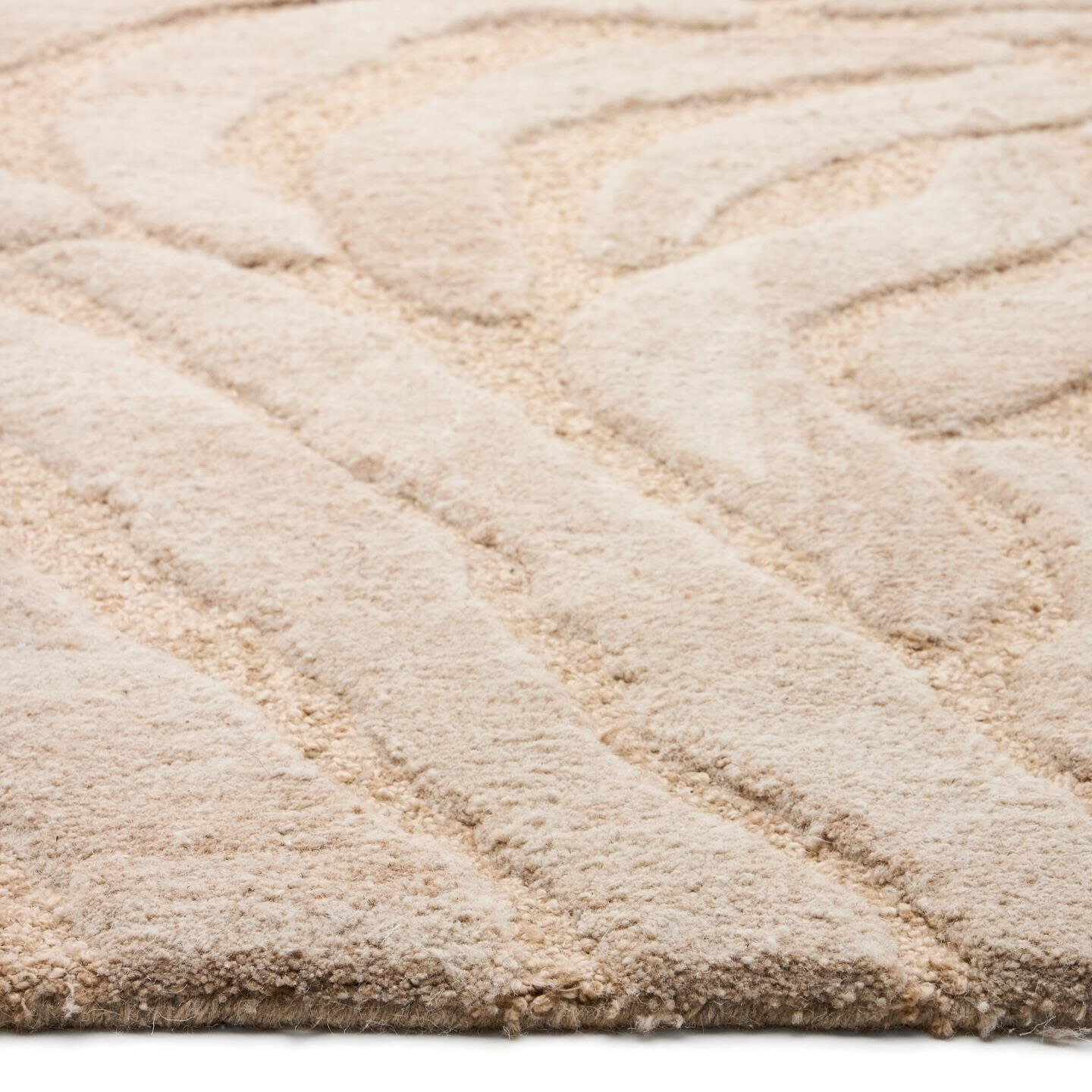 Kave Home Vloerkleed 'Tribet' Wol, 160 x 230cm