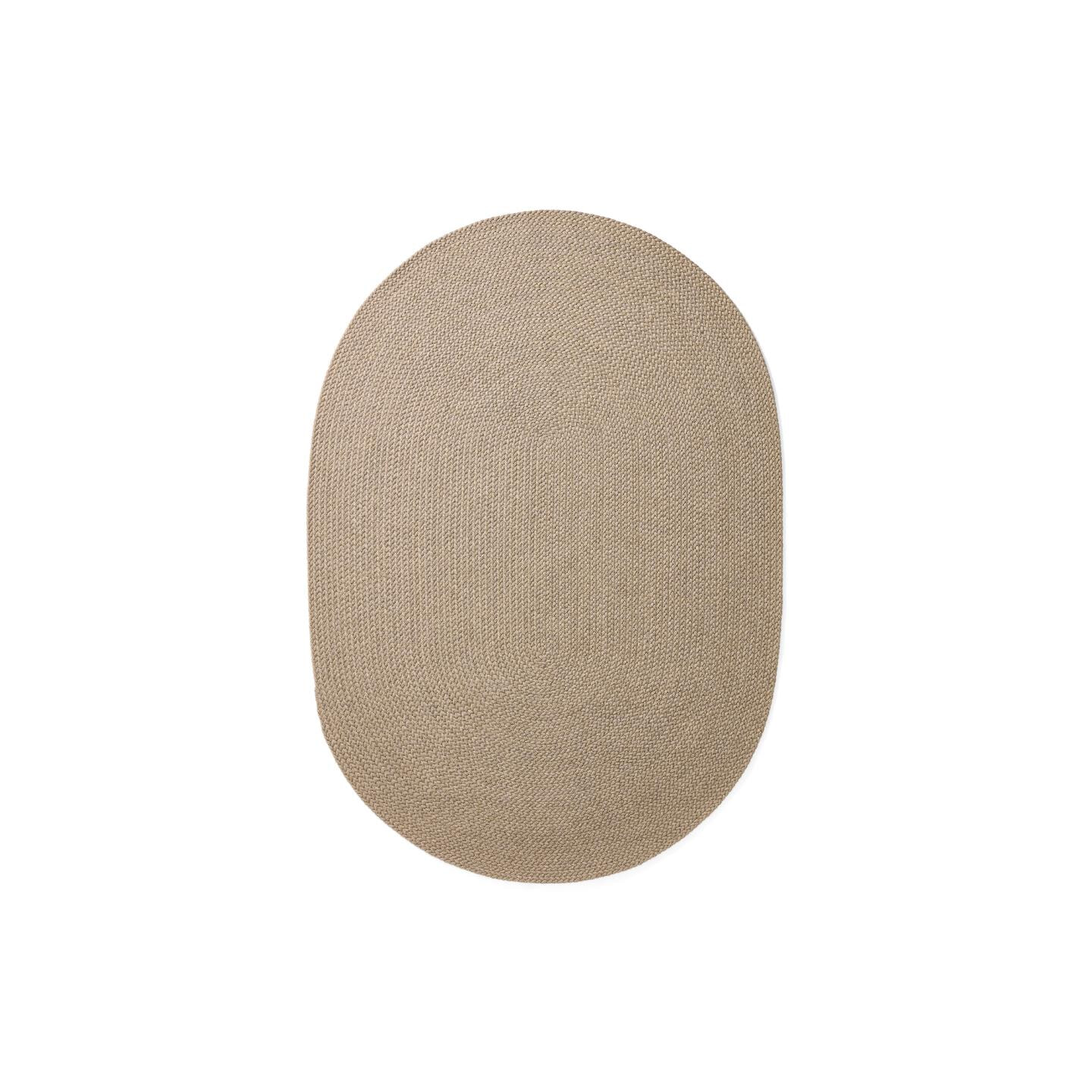 Kave Home Ovaal Vloerkleed Despas 200 x 300cm - Beige