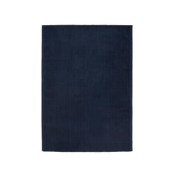 Kave Home Vloerkleed 'Empuries' 160 x 230cm, kleur Donkerblauw