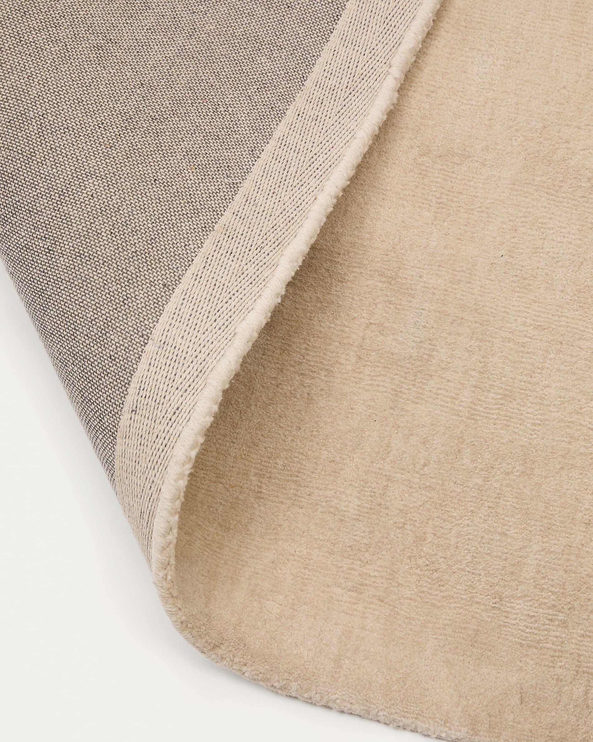 Kave Home Vloerkleed 'Empuries' 200 x 300cm, kleur Beige