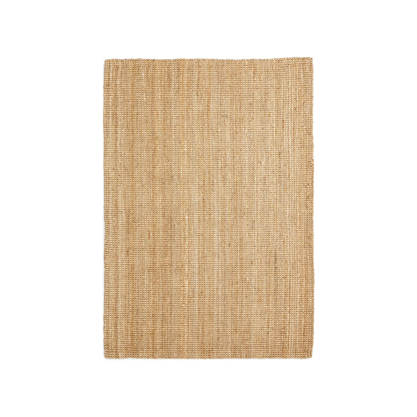 Kave Home Vloerkleed 'Madelin' Jute, 160 x 230cm, kleur Naturel