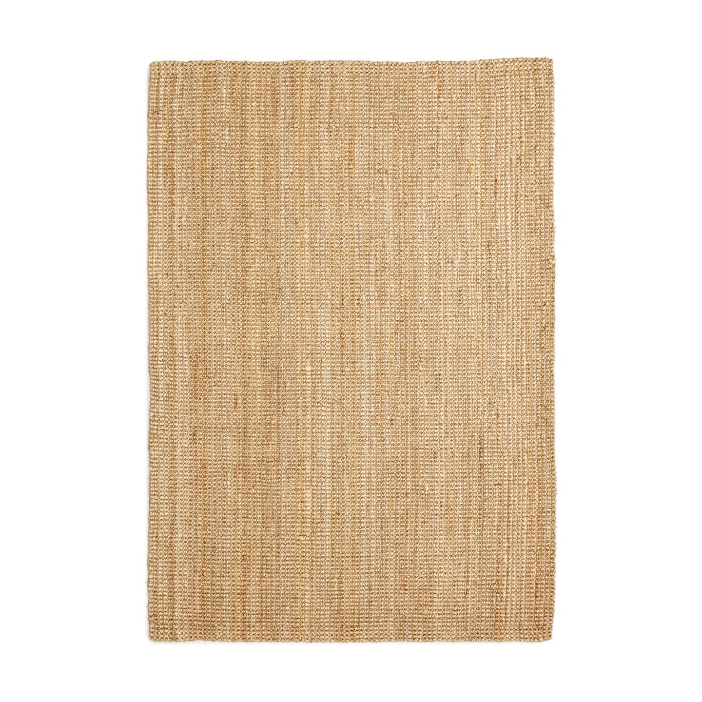 Kave Home Vloerkleed 'Madelin' Jute, 200 x 300cm, kleur Naturel