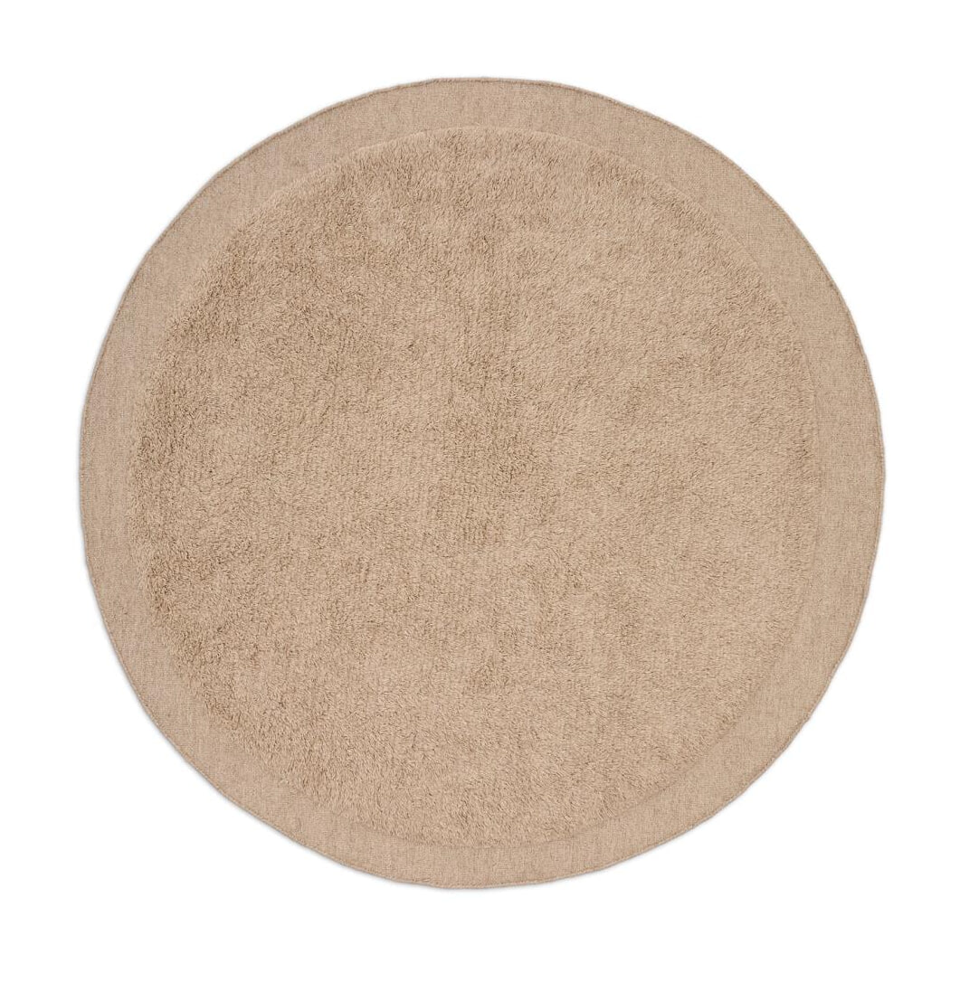 Kave Home Rond Vloerkleed Marely Wol, 200cm