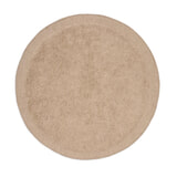 Kave Home Rond Vloerkleed 'Marely' 200cm, kleur Beige