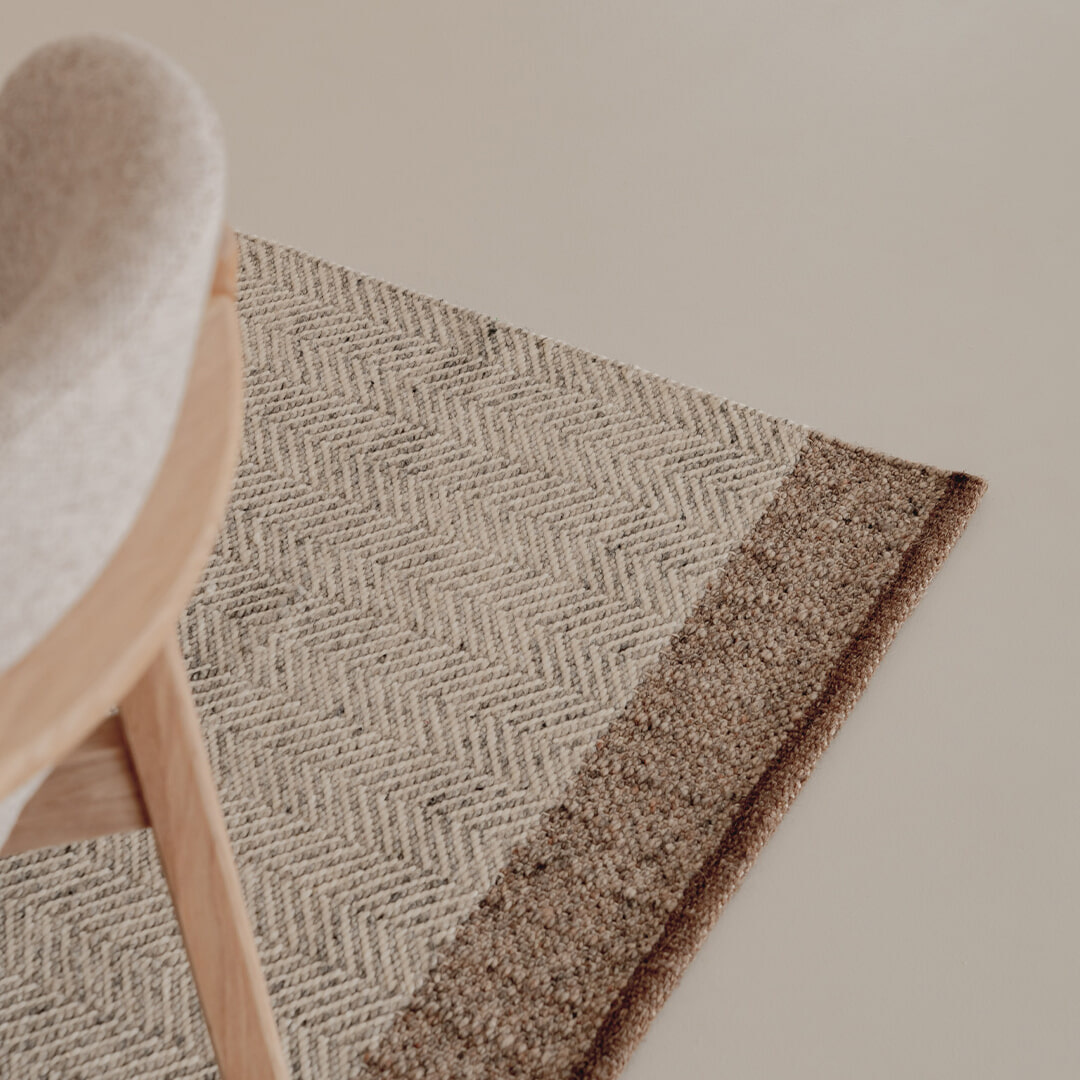 Kave Home Vloerkleed 'Nifelia' kleur Beige