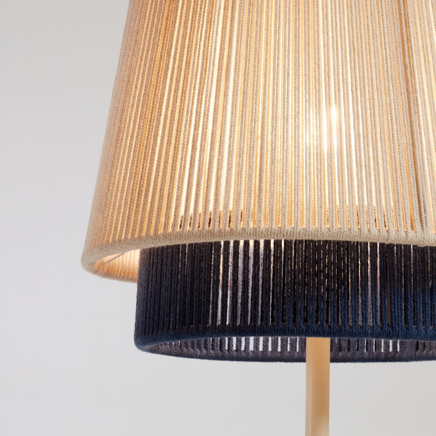 Kave Home Vloerlamp 'Yuvia' 163cm, Jute