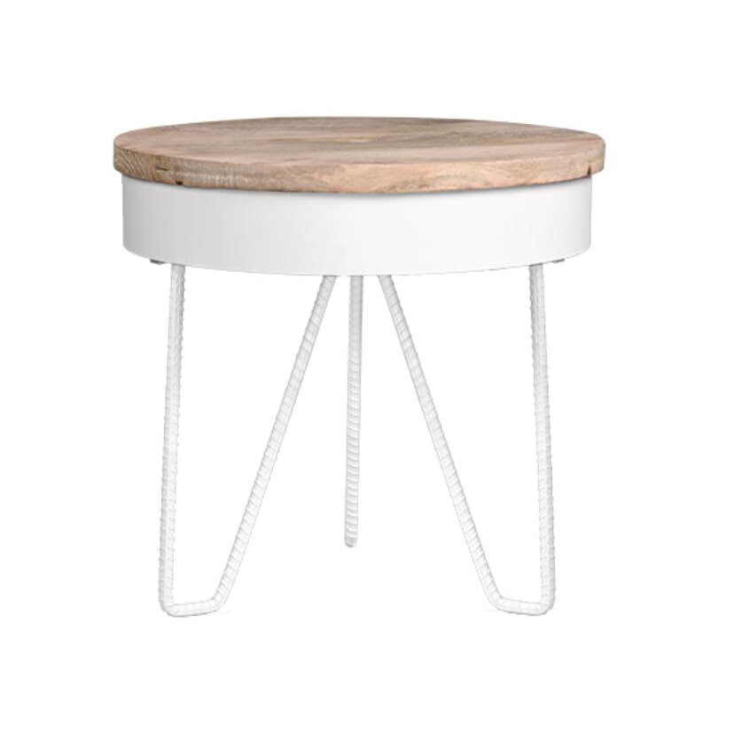 LABEL51 Bijzettafel 'Saran' 44x44x43 cm