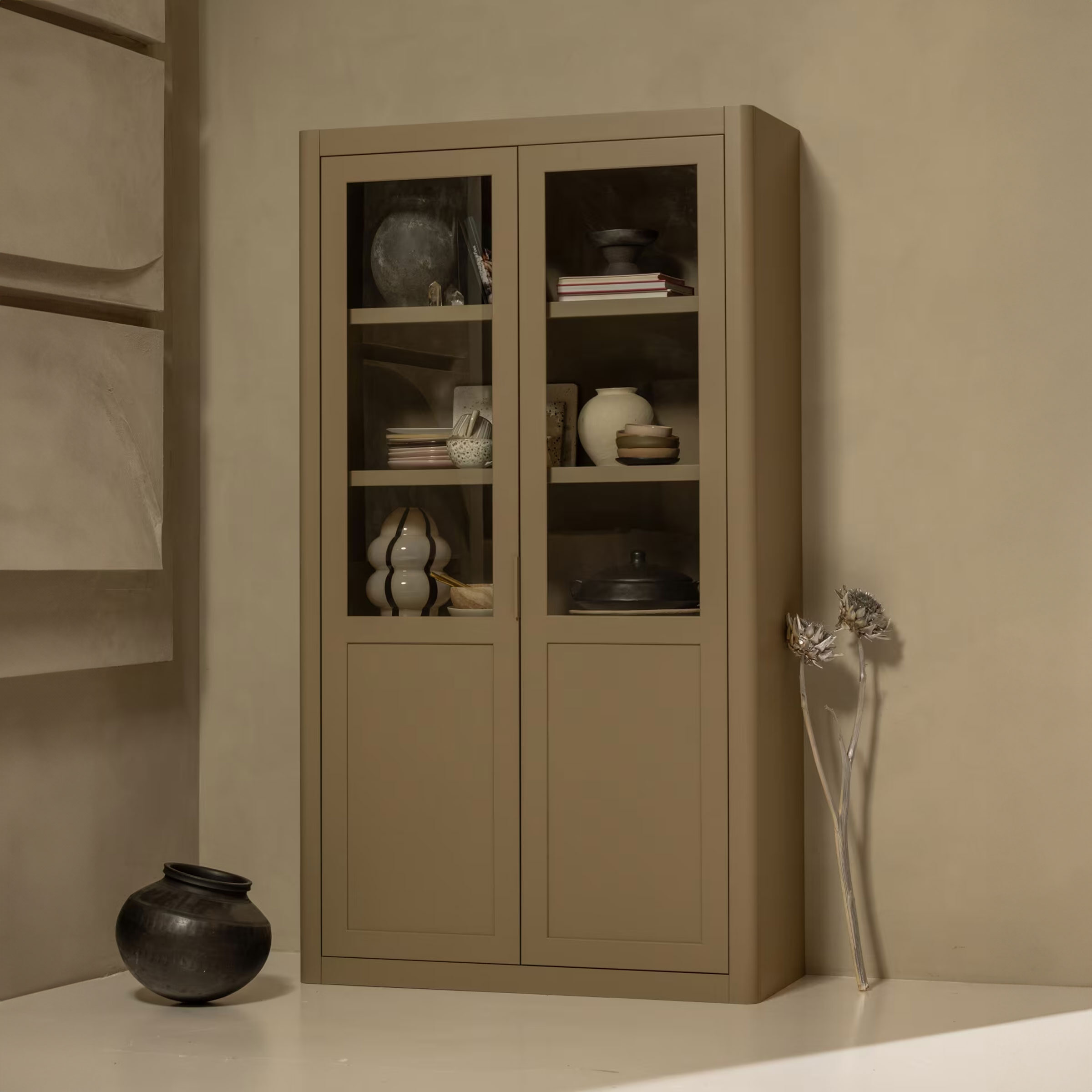 WOOOD Buffetkast 'Gunnar' Grenenhout, 217 x 120cm