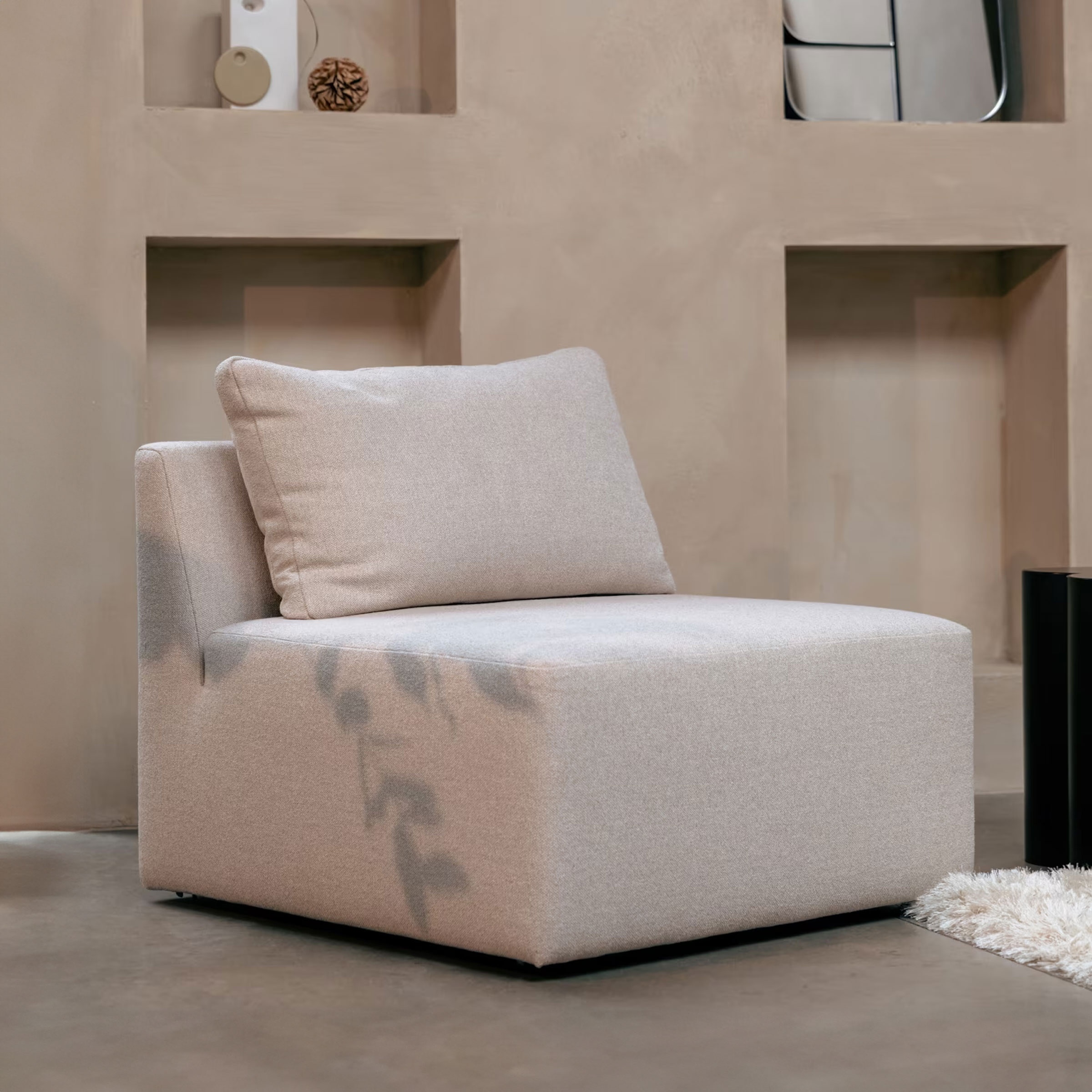 Zuiver Bank 'Prosper' 1-zits Element