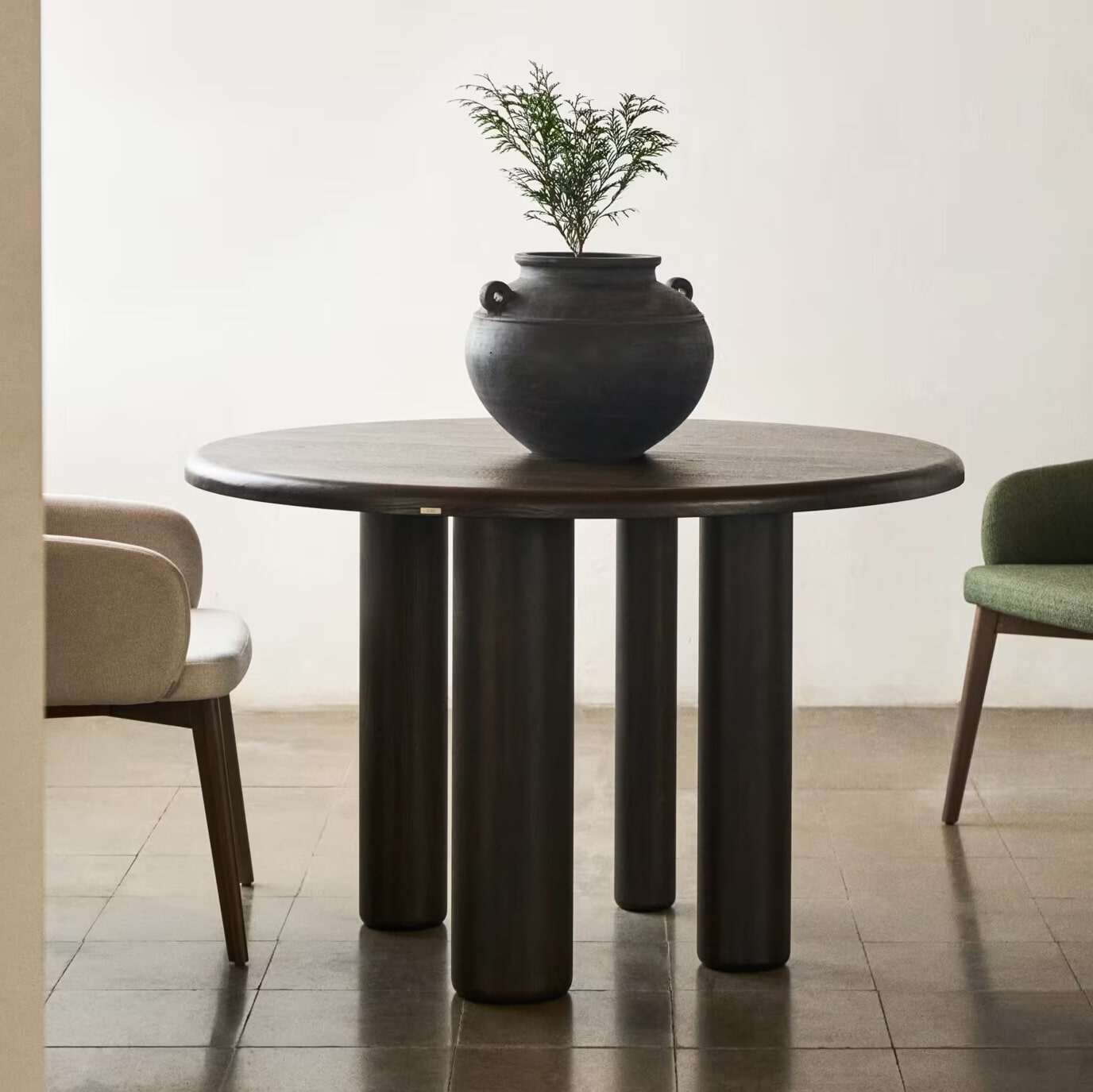 Kave Home Ronde Eettafel 'Mailen' Essen, 120cm