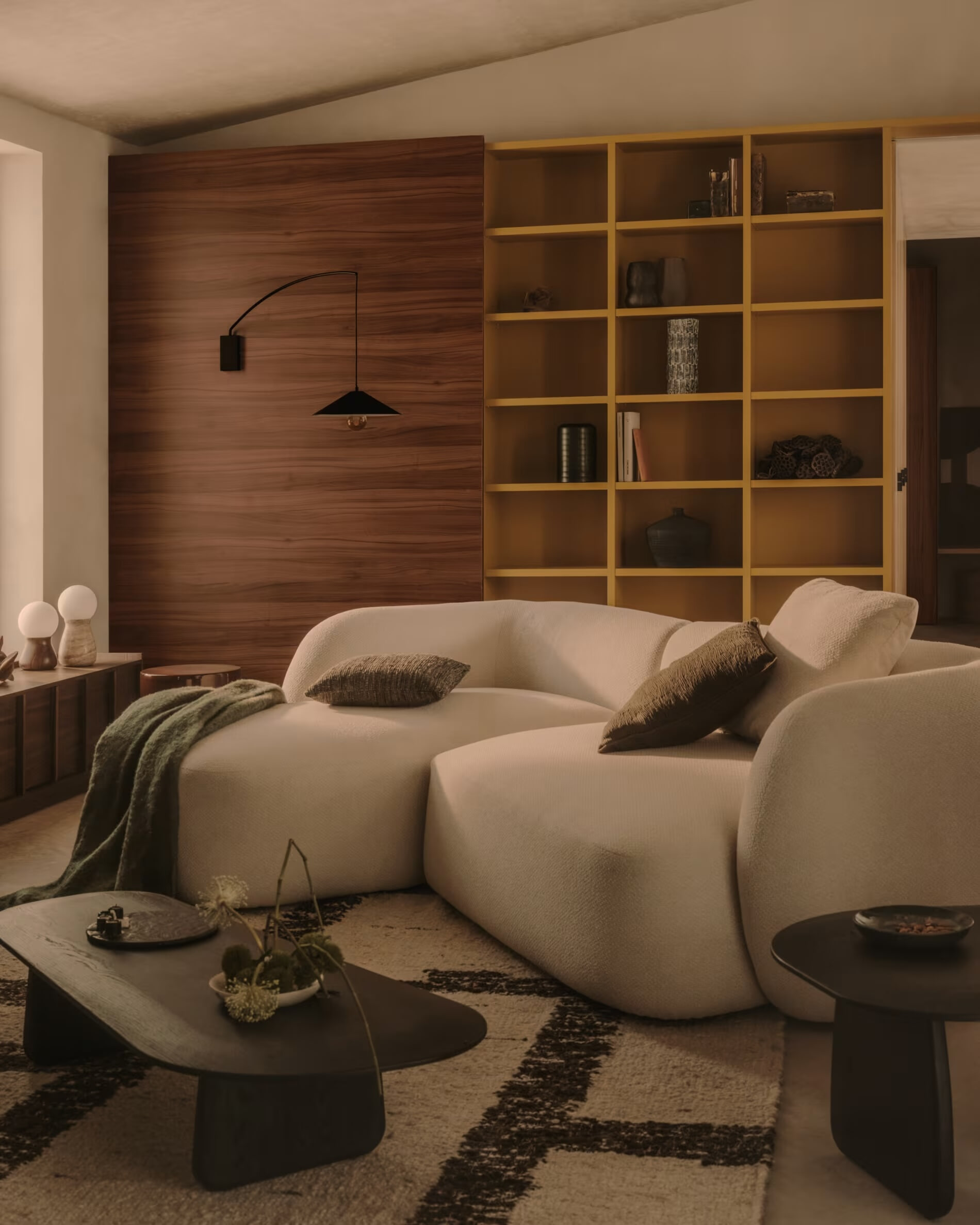 Kave Home Wandlamp 'Kally' kleur Zwart