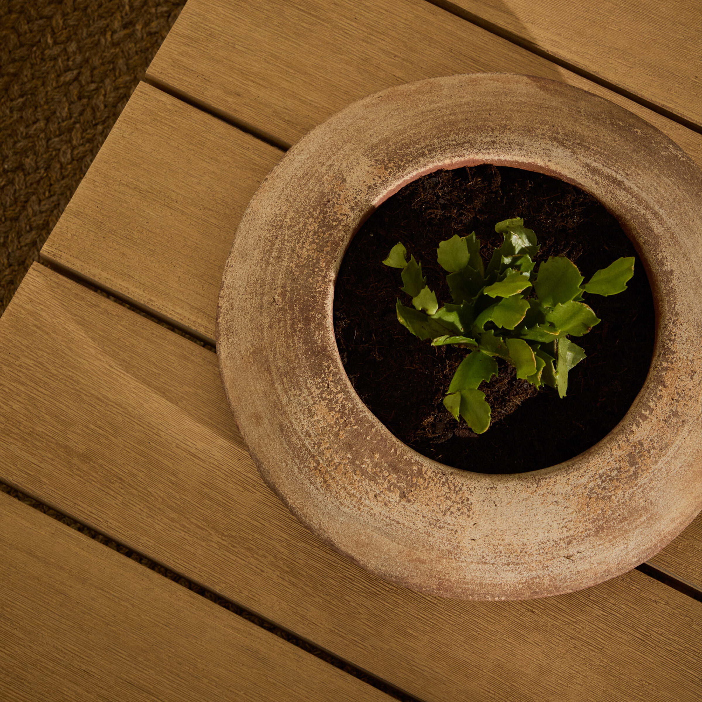 Kave Home Schaal 'Rivor' Terracotta, Ø36cm