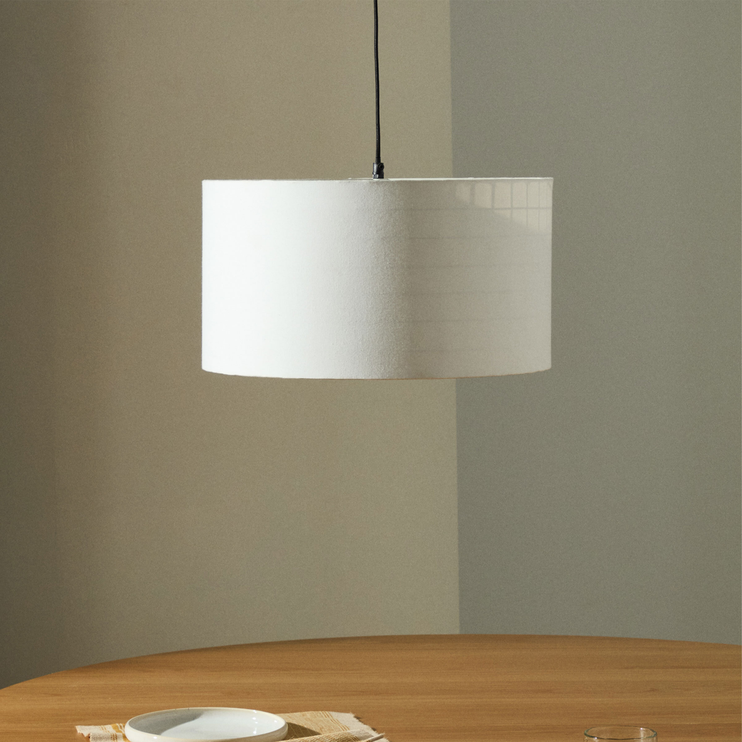 Kave Home Lampenkap 'Santana' Met Diffuser, ø50cm