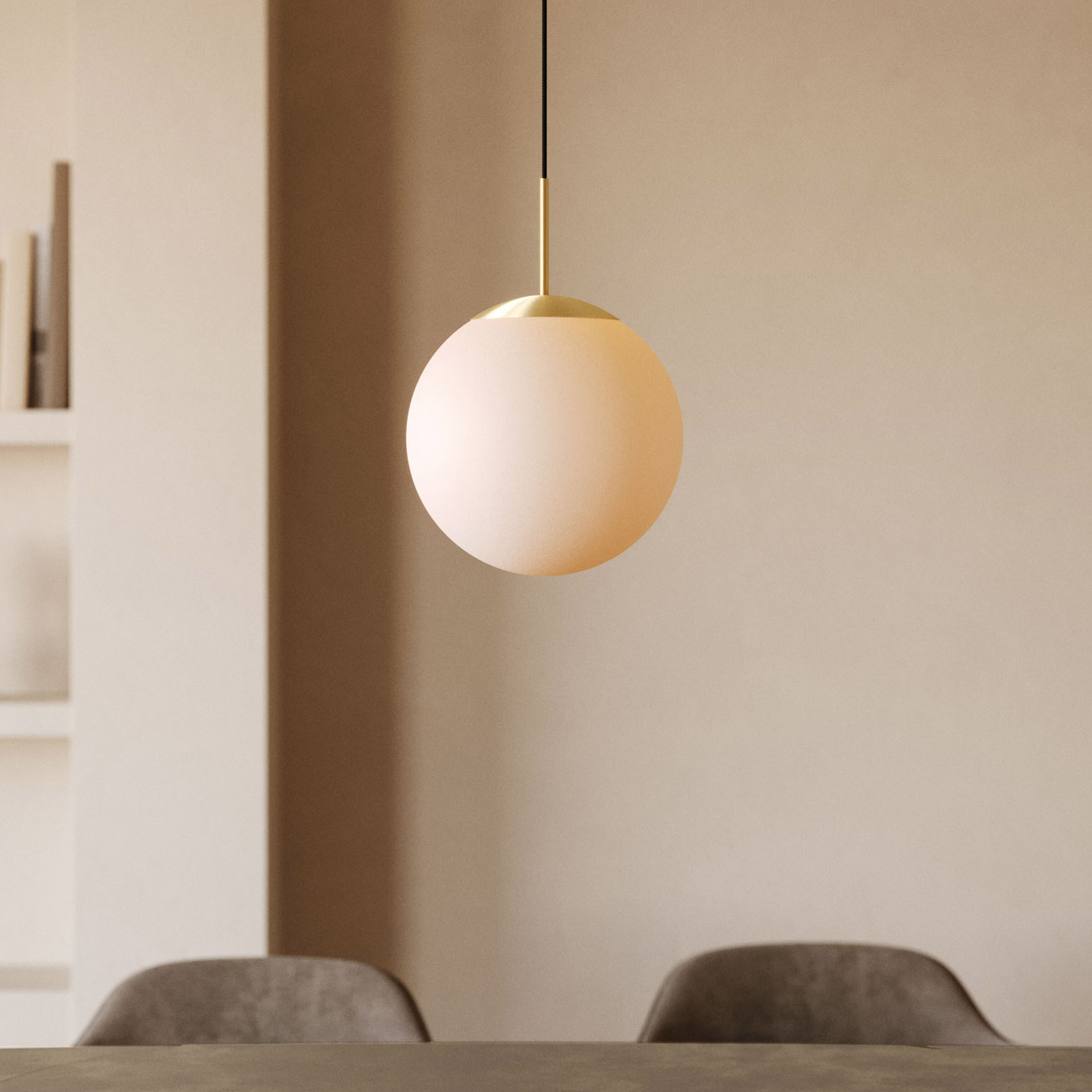 Kave Home Hanglamp Mahala - Goud