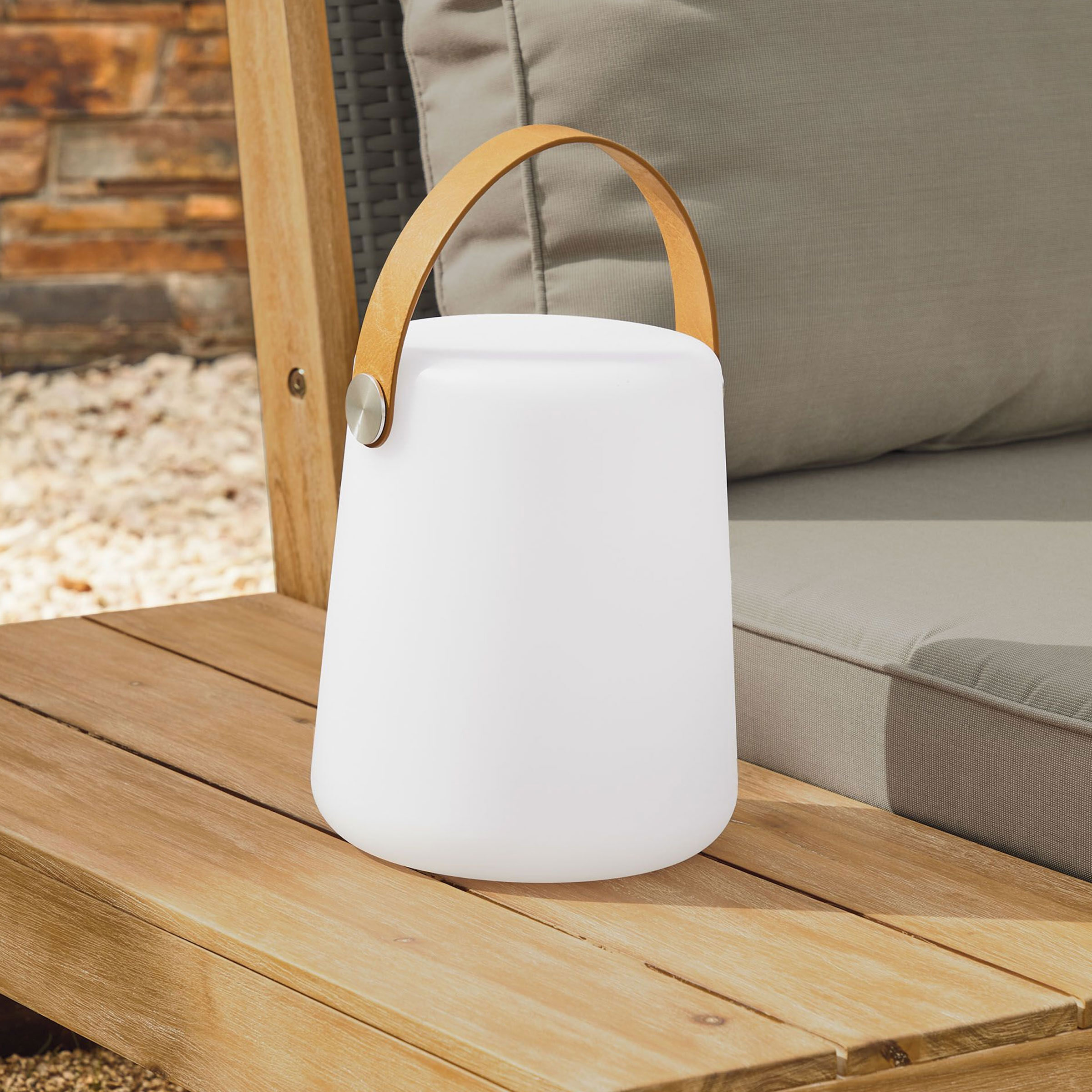 Kave Home Tafellamp 'Dialma' kleur Wit