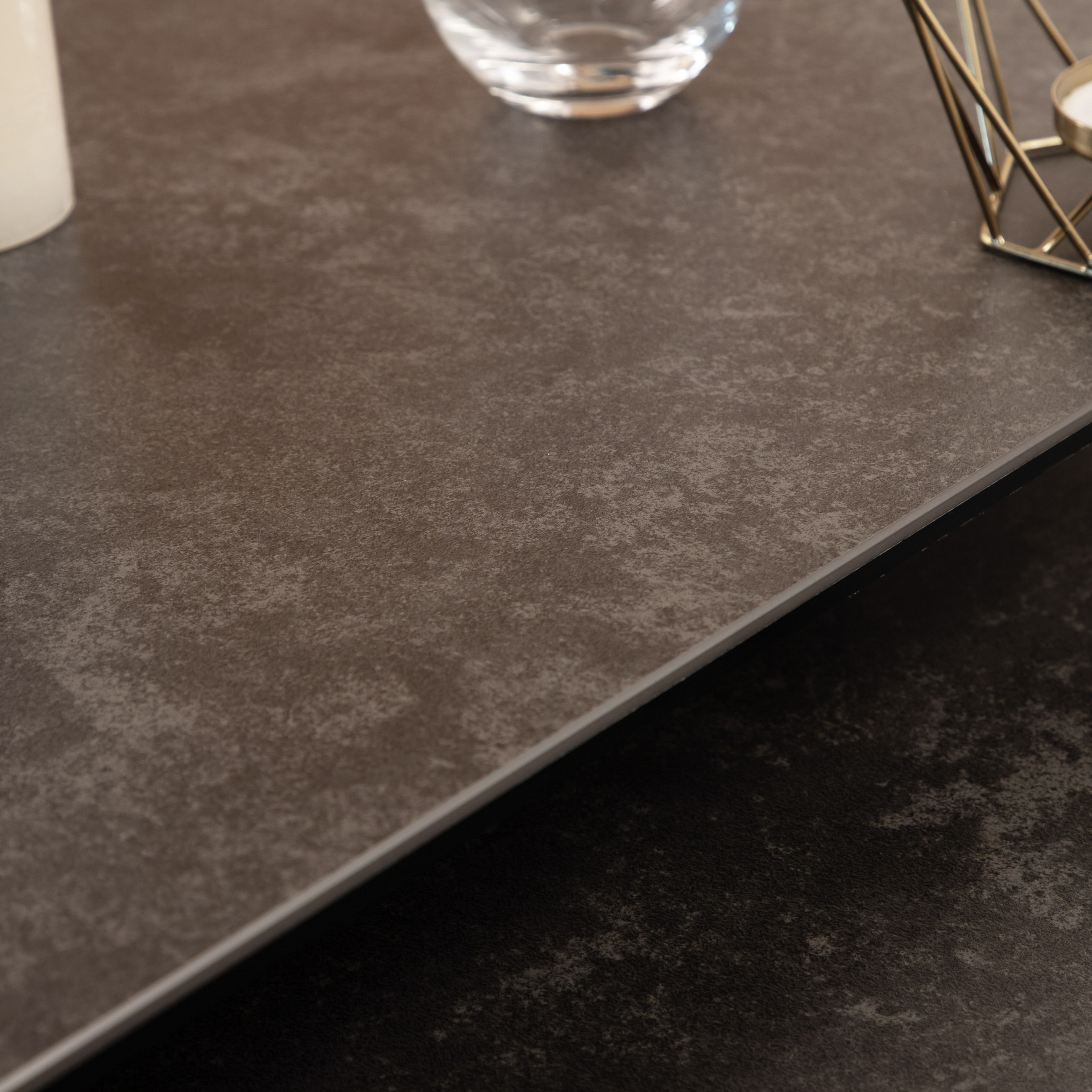 Sohome Salontafel 'Parker' Set van 2 stuks, Keramiek, kleur Zwart