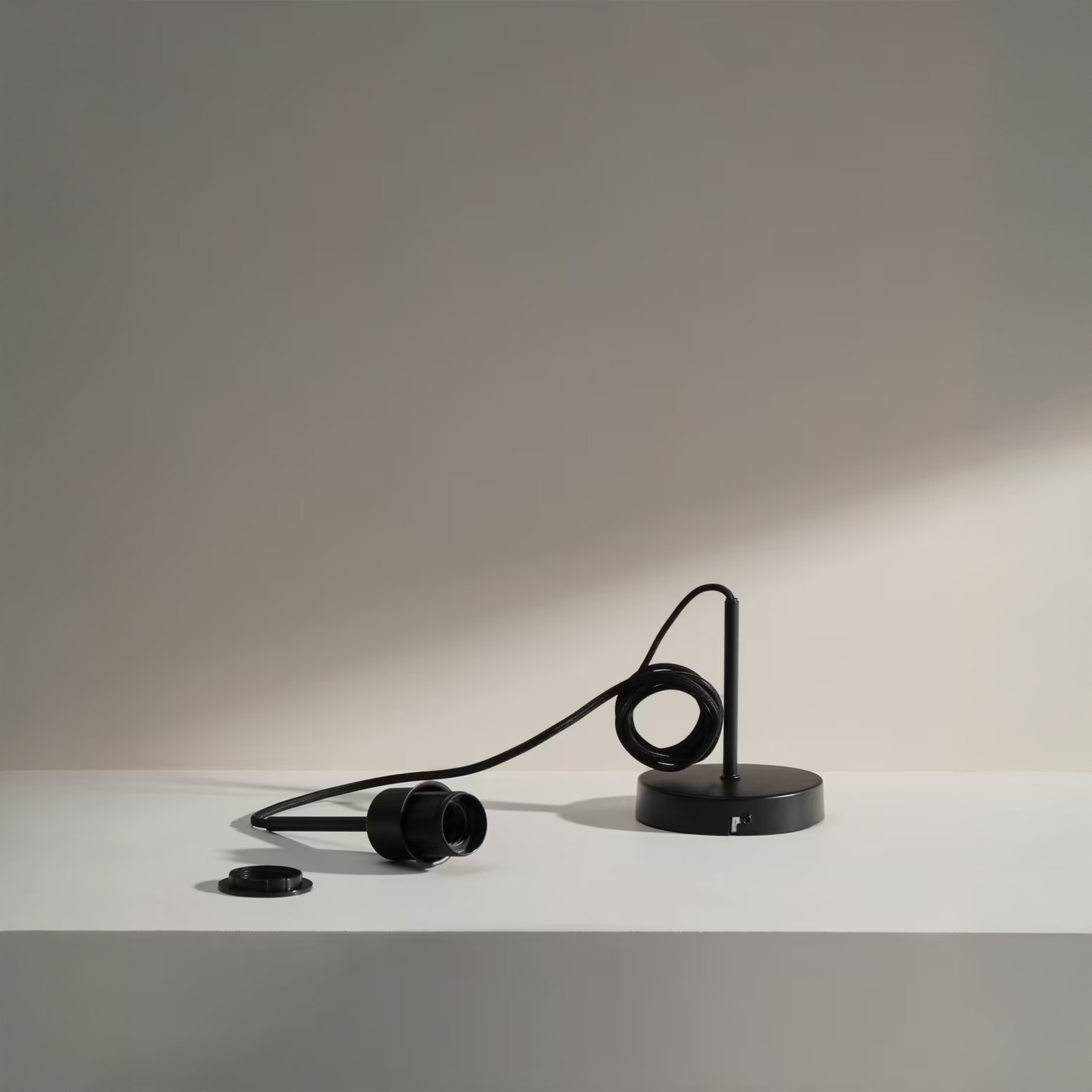 Kave Home Hanglampfitting Fulvia - Zwart