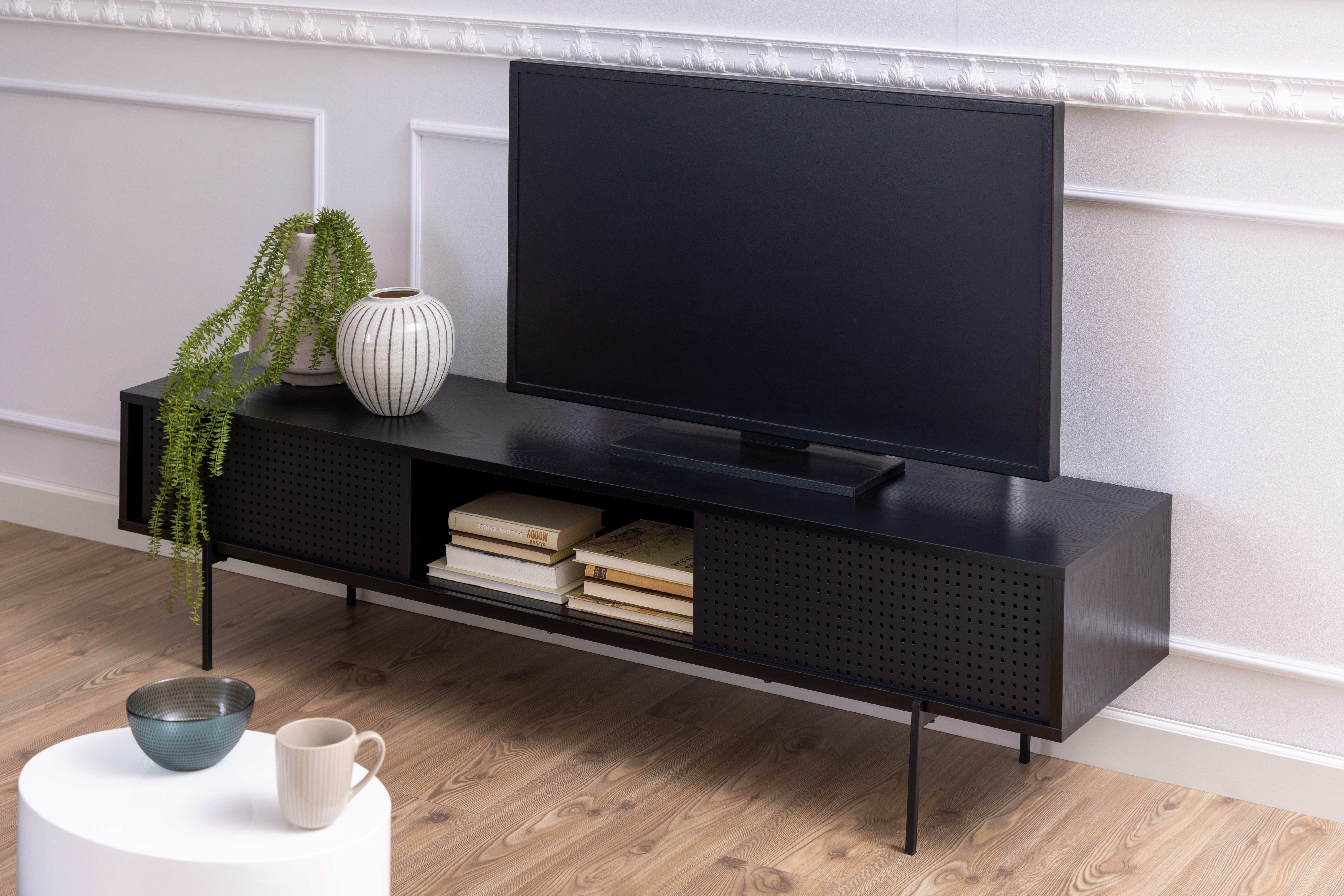 Bendt TV-meubel 'Mick' 180cm, kleur Zwart