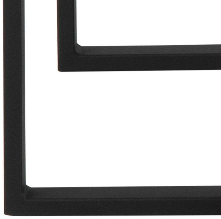 Sohome Bijzettafel 'Parker' Keramiek, Set van 3 stuks, kleur Zwart